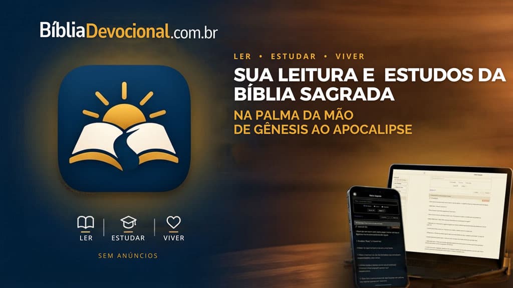 Bíblia Devocional: leia, estude e viva a Palavra